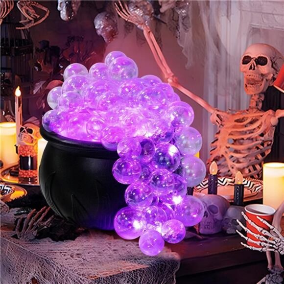 Halloween Decorations Indoor - DIY Bubbling Cauldron Set - Picture 5 of 7